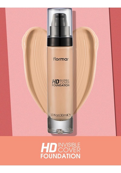 Invisible Cover Hd Hafif Yapılı & Yarı Parlak Bitişli Spf30 Fondöten Çok Renkli 82486379