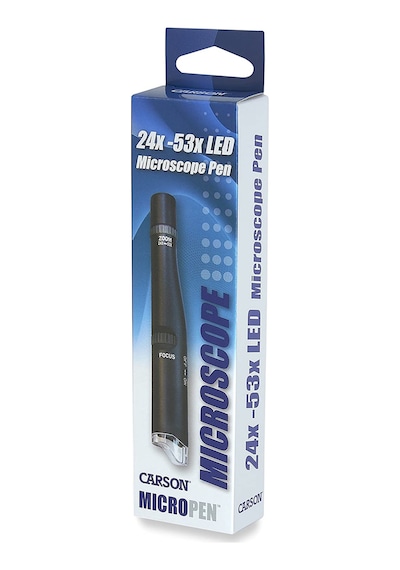 Carson Micropen Led Işıklı 24x-53x Kalem Boy Cep Mikroskobu (mp-3