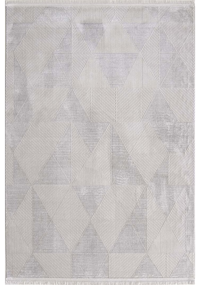 Enti Akik 8606 Gri Halı Kilim Salon Mutfak Kesme Yolluk Dokuma Gri