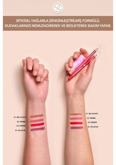 Yves Rocher Tahta Dudak Kalemi-01. Kahve-1.2 G-75755 01 Kahve