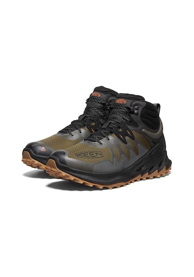Keen Zionic Mıd Wp Su Geçirmez Yürüyüş Botu - Dark Olive/scarlet Ibis 001