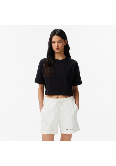Unıted4 Regular Fit Kadın Siyah T-shirt Bsc-lady