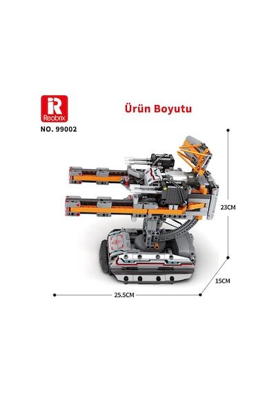 Reobrix 99002 Uçaksavar Topu Star Revenge Anti-aircraft Connon Kumanda&motor Yaratıcı Yapı Blok Seti Reobrix 99002 Uçaksavar Topu Star Revenge Anti-aircraft Connon Kumanda&motor Yaratıcı Yapı Blok Seti