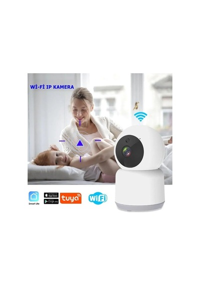 Wi-fi Kamera Fhd Bebek Bakıcı Kamera Cata Akıllı Ip Kamera Çift Yön Ses Hareket Algılama Gece Görüş Diğer