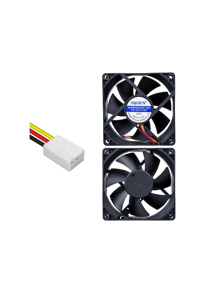 Powermaster Ic-216a Fırçasız Dc Fan 80x80x25mm 24 Volt 3 Pin