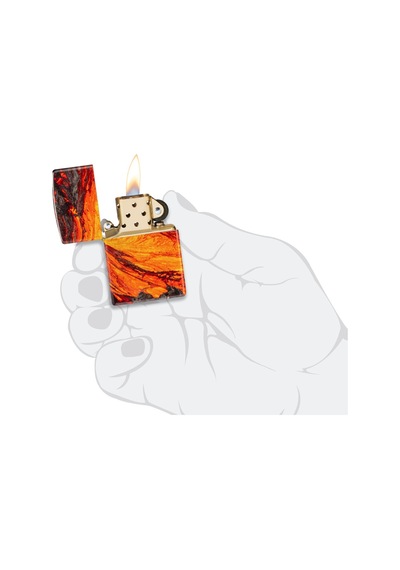Zippo 48458 Lava Flow Design Çakmak