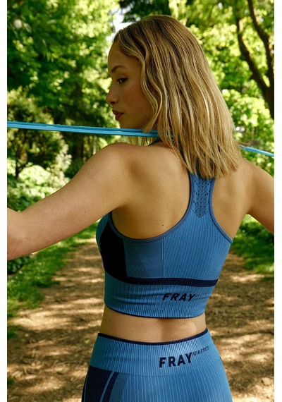 Blue Topaz Sports Bra