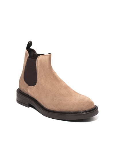 Marsh Mallow Bot Erkek 1054 - Moss Dino Draghi Chelsea Boot Suede Pembe