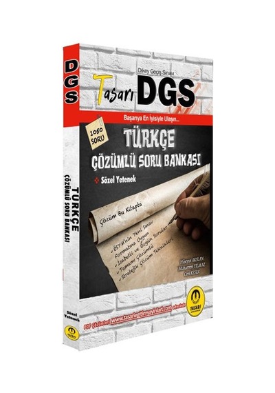 Tasarı Dgs Türkçe Çözümlü Soru Bankası