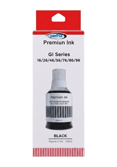 Perfıx Canon Pf Gı-46b - Gı-56b Siyah Dye Şişeli Mürekkep 170ml Diğer