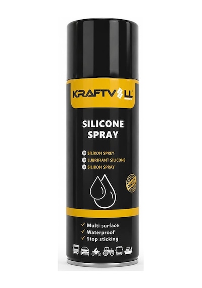 Kraftvoll Silikon Sprey 400 Ml - Trim Sesleri Keser