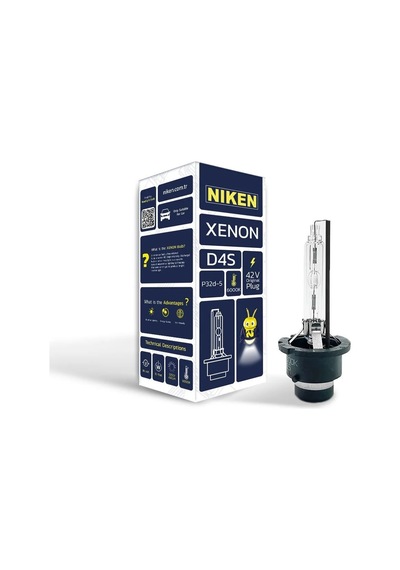 D4S Xenon Far Ampulü 42V 35W P32D-5 6000K Niken