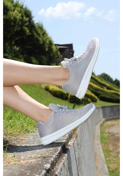 Jump 24937 Ortopedik Kadın Spor Ayakkabı Ckr00945 Gri