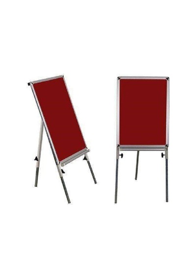 Akyazı Mantar Pano Kumaşlı Ayaklı 80X120 0203-1Teleskopik Ayaklı