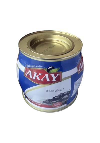 Akay Zeytin Jumbo Yağlı Sele 2 Kg Cal: 231-260 Teneke X 2 Adet