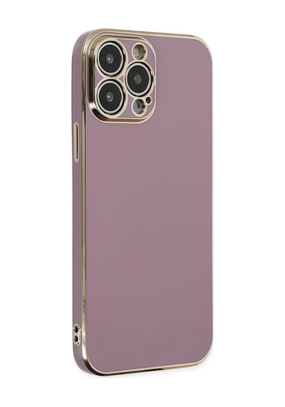 Newface - 679 - iPhone Uyumlu 14 Pro Kılıf Volet Silikon - Novapazr - - Mor