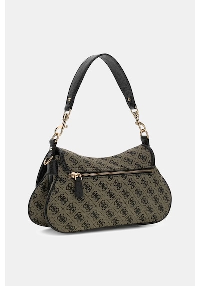Guess Samantha Logo Kadın Omuz Çantası Hwjt2313190 Siyah