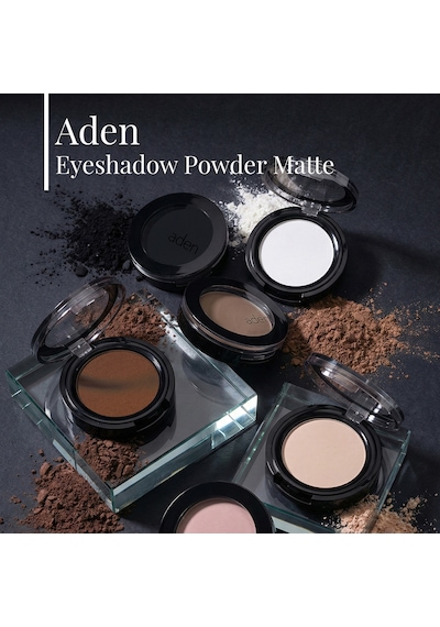 Aden Eyeshadow Powder Matte - Mat Göz Farı 04 Toffee Şeker 0