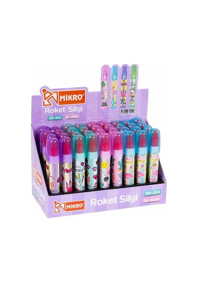 Mikro Silgi Rk-300 Roket 36 Lı Kutu