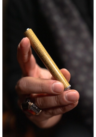 Caka Lighter Gold Labirent Benzinli Çakmak - Ckl-030