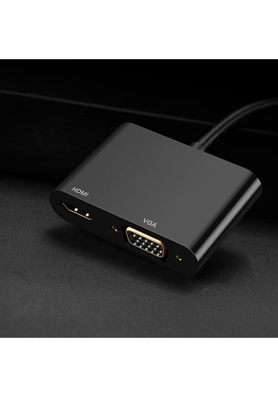 Pmr Displayport To Hdmi -vga Çevirici Adaptör