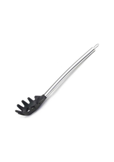 Epinox Epınox Silikon Siyah Mutfak Seti 3 (Silikon Kaşık, Spatula, Kepçe, Spagetti Kaşığı, Kevgir)