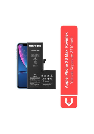 Apple Apple iPhone  Uyumlu   Uyumlu  Xs Yüksek Kapasite Batarya Pil - 3710 Mah