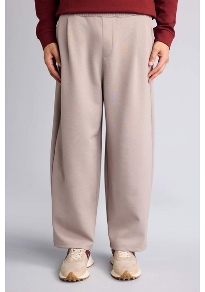 Defacto Barrel Fıt Skuba Dalgıç Kumaş Jogger G6316ax25wnbg250 Bej-bg250
