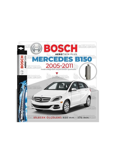 Mercedes B150 W245 Muz Silecek Takımı 2005-2011 Bosch Aerotwin