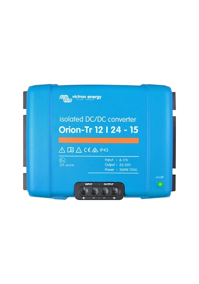 Victron Energy Orion-tr 12/24-15 İzoleli Dc-dc Konvertör 12v - 24v 15a 360w Orı122441110