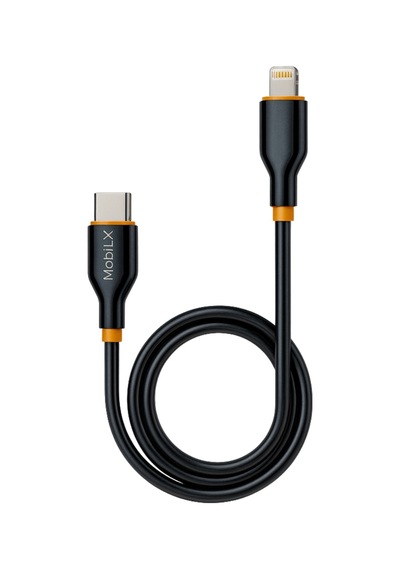Mobilx Mu-08 27w Pd Silikon Type-c To Lightning Hızlı Şarj Ve Data Kablosu 1m