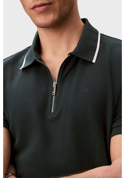 Calvin Klein Erkek Polo Lv04lf214g Pzm Petrol