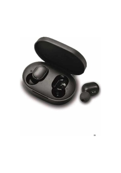 Kulaklık - 855 - Dijital Göstergeli Bluetooth Bağlantılı Kablosuz Kulak İçi Mikrofonlu - Spt-gld - Dokunmatik Kontrol