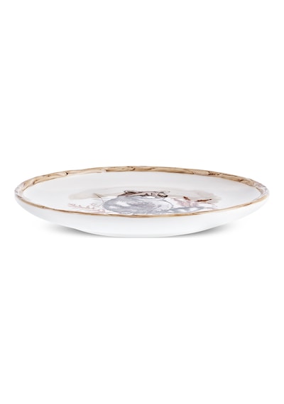 Karaca Cozy Rakun Pasta Tabağı 21 Cm Çok Renkli