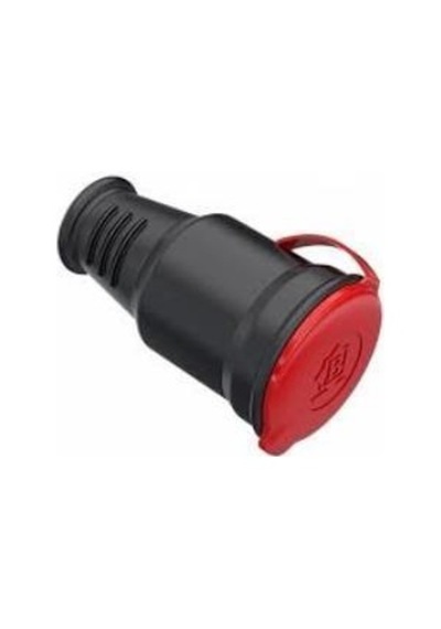 Bemis Bk1-2504-4314 3X25 380V Düz Fiş Siyah