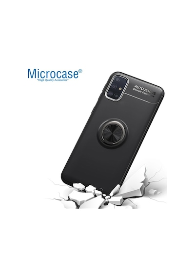 Microcase Galaxy A71 Focus Serisi Yüzük Standli Kilif 409599009