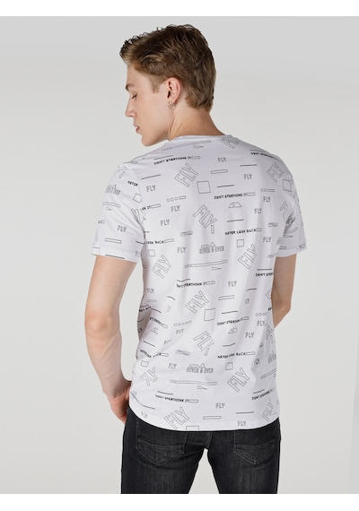 Colin's Colins Beyaz Erkek Tshirt K.Kol Cl1064698 Q1.V2 Wht 001