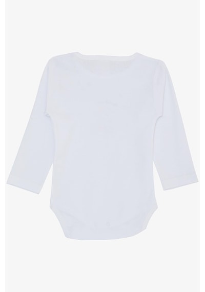 Breeze Kız Bebek Çıtçıtlı Zıbın Body Sevimli Bebek Kedicik Baskılı 9 Ay-3 Yaş, Beyaz-beyaz Beyaz