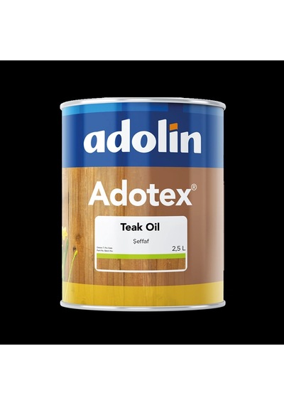 Adolin Adotex Teak Oil Tik Yağı 0,75 Litre 6457 Şeffaf 0.75 L