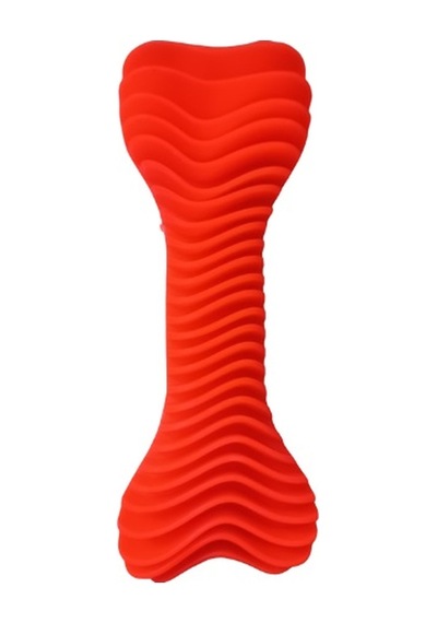Plastik Tartar Giderici Küçük Kemik 16 Cm Turuncu Turuncu