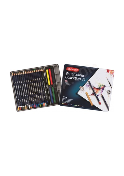 Derwent Watercolour Collection Suluboya Kalem Koleksiyonu Teneke N11.183