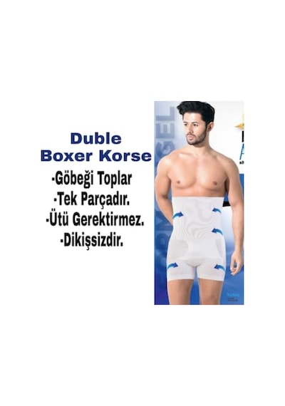 Form Angel Erkek Toparlayıcı Boxer Korse Yüksek Bel 6013