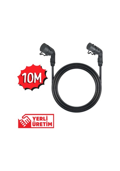 Chargemobile 10mt Standart Typ2 Araç Şarj Kablosu