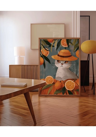 Çerçevesiz Poster Yazlık Patiler