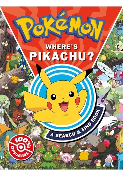 Where's Pikachu A Search & Find Book - Pokémon