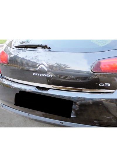 Citroen C3 Krom Bagaj Alt Çıta P.çelik 2009-2016 Arası