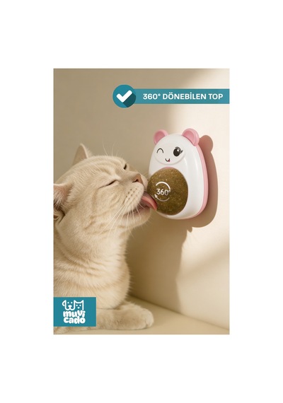 Catnipli Kedi Nanesi Otu Oyuncakları Oyuncağı Catnip Kedi Otu Çimi Avokado Oyuncak Yalama Topu Yeşil
