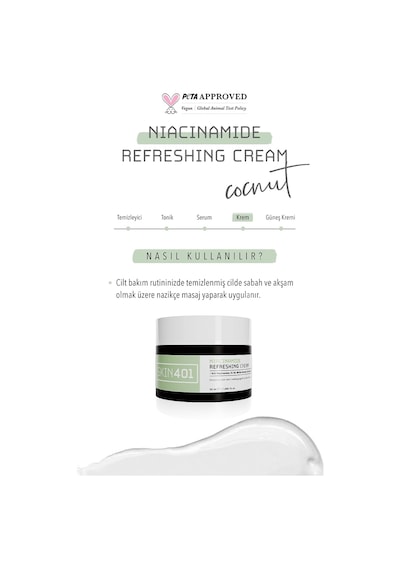 Niacinamide Canlandırıcı Ve Aydınlatıcı Krem 50ml