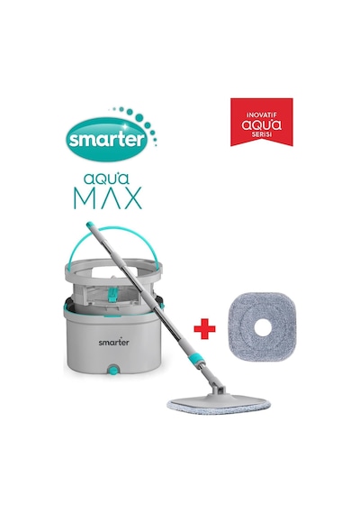 Smarter Aqua Max Temizlik Seti + Yedek Mop