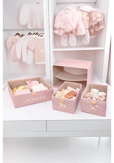 Baby 3 Bölmeli Çekmece-çıkarılabilir Çok Amaçlı Düzenleyici 30 X Gri